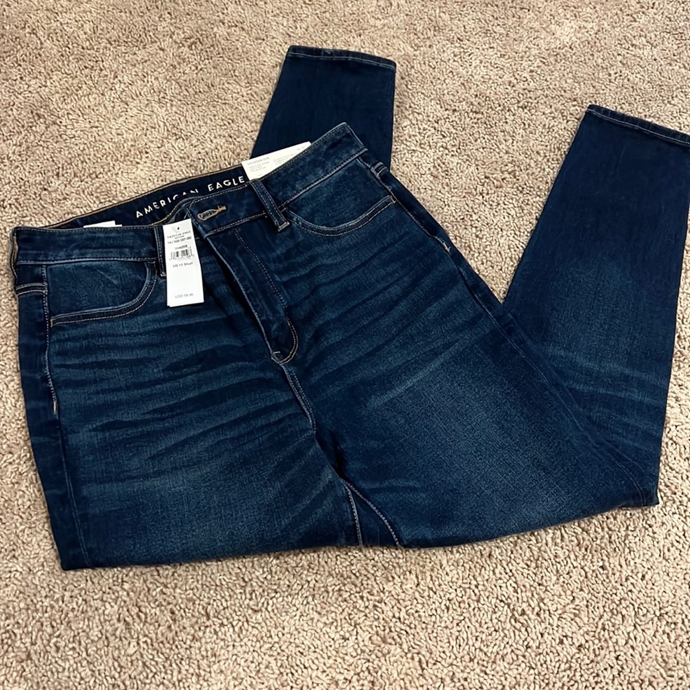 Womens AE Dream Jeggings High Rise | 10 Short | NEW